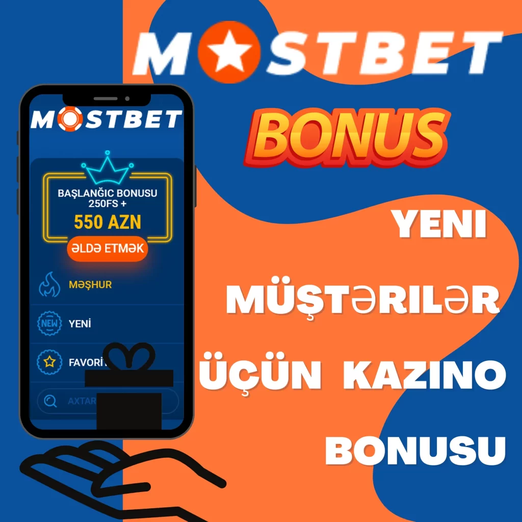 Onlayn kazino Mostbet bonus.