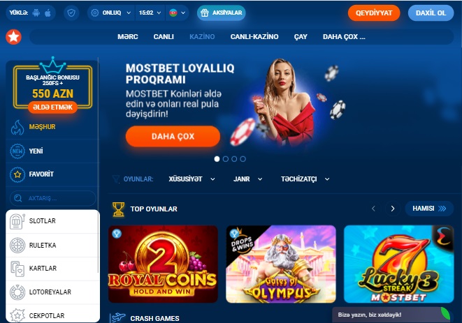 Mostbet Online Casino AZ.