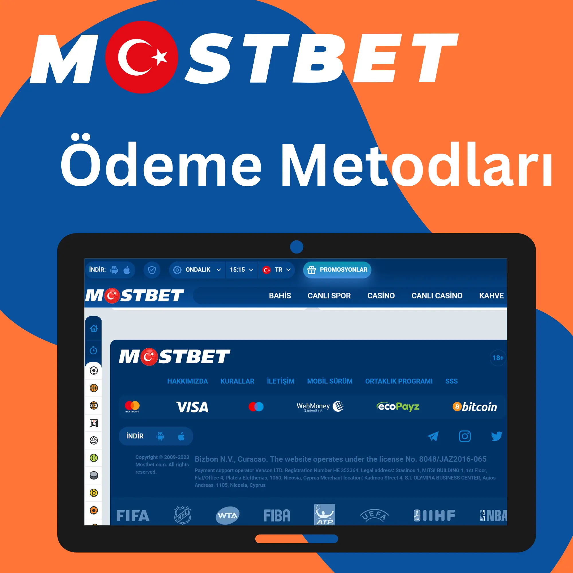 Mostbet Payment Methods TR